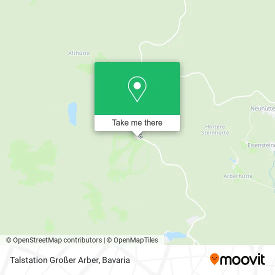Карта Talstation Großer Arber