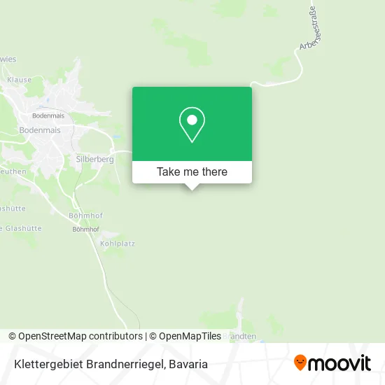 Карта Klettergebiet Brandnerriegel