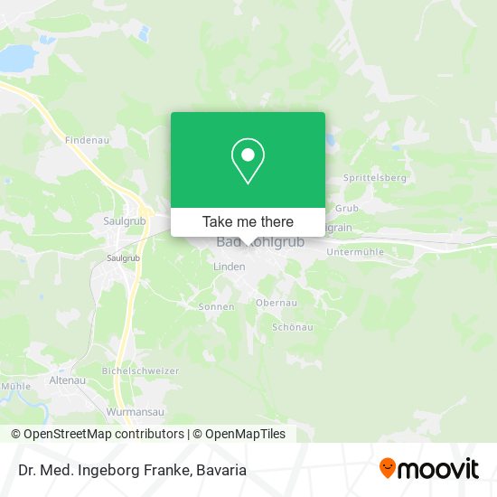 Dr. Med. Ingeborg Franke map