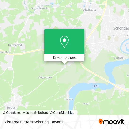 Карта Zisterne Futtertrocknung