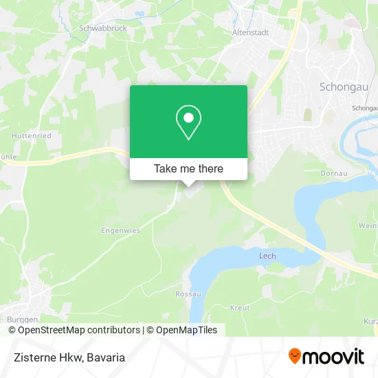 Карта Zisterne Hkw