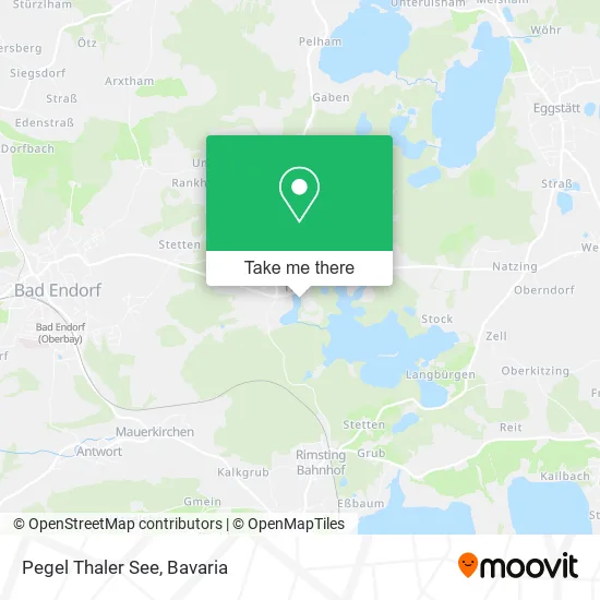 Карта Pegel Thaler See