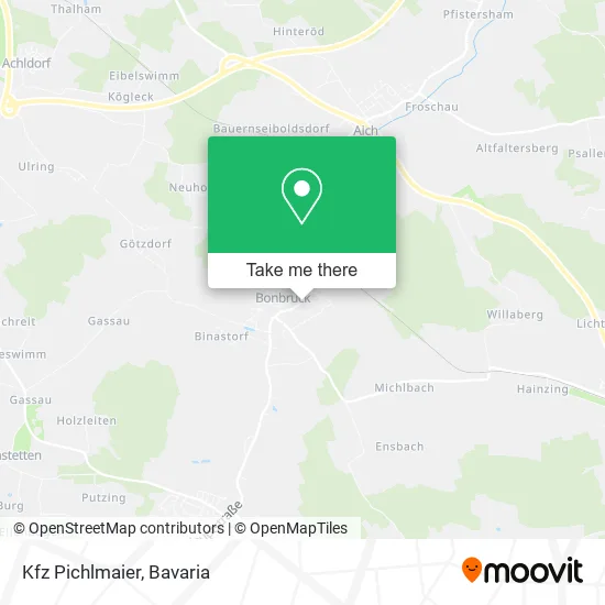 Карта Kfz Pichlmaier