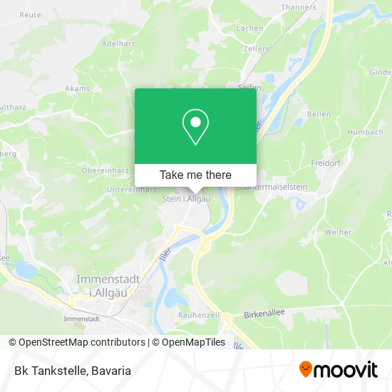 Карта Bk Tankstelle
