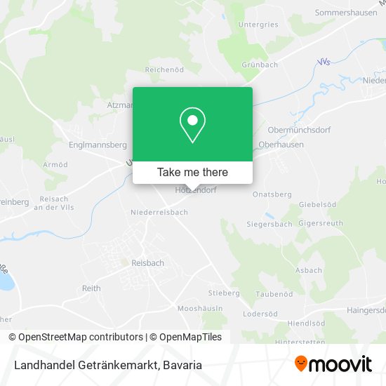 Landhandel Getränkemarkt map