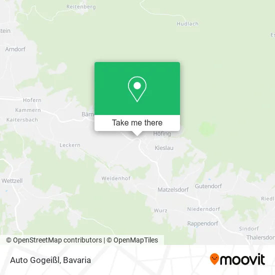 Карта Auto Gogeißl