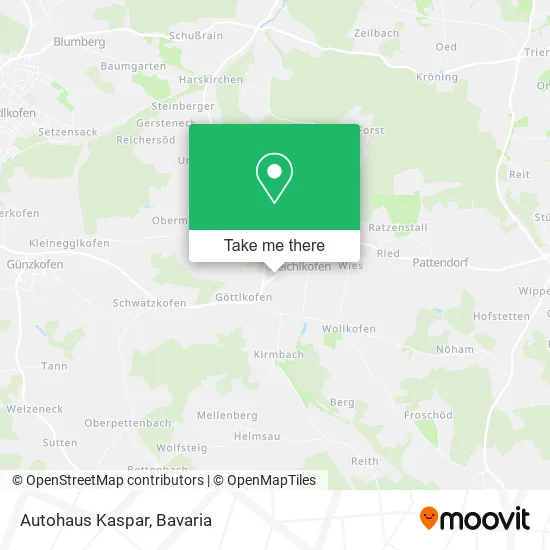 Карта Autohaus Kaspar