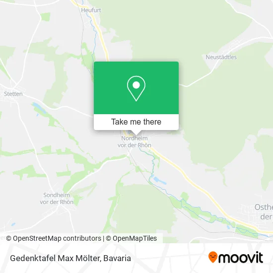 Карта Gedenktafel Max Mölter