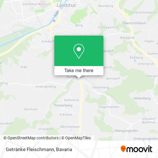 Getränke Fleischmann map