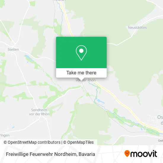 Карта Freiwillige Feuerwehr Nordheim
