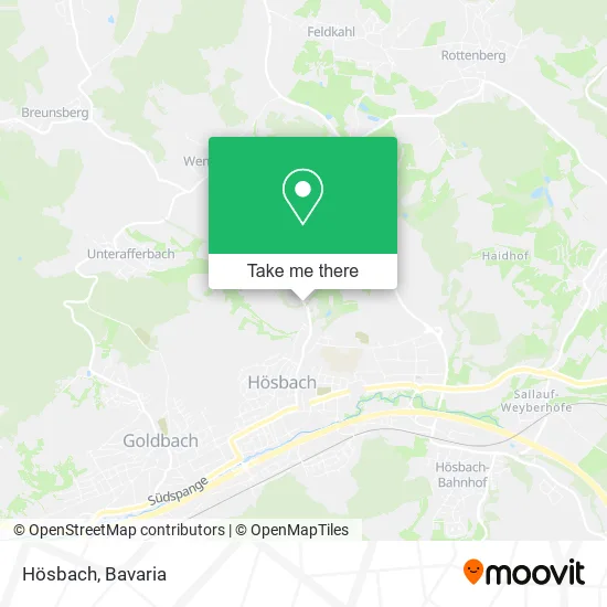 Карта Hösbach