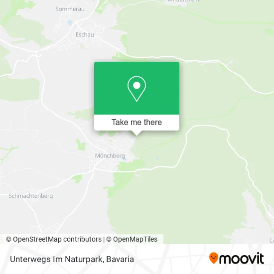Карта Unterwegs Im Naturpark