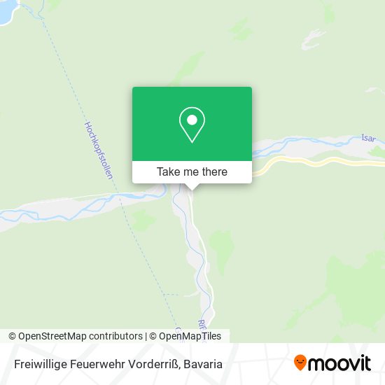 Freiwillige Feuerwehr Vorderriß map