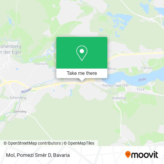 Mol, Pomezí Směr D map