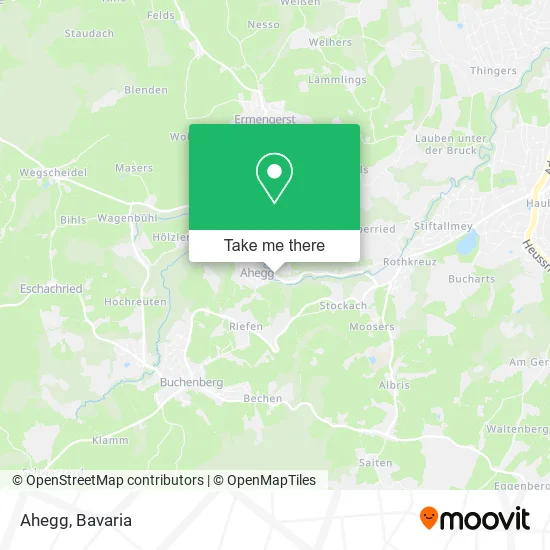 Карта Ahegg