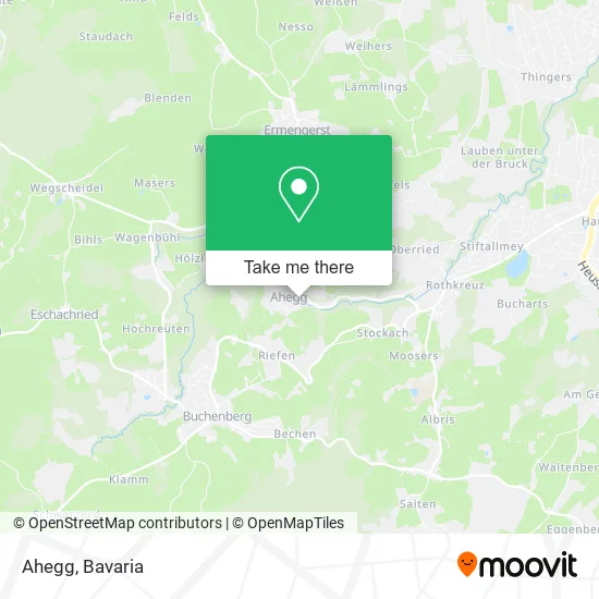 Карта Ahegg