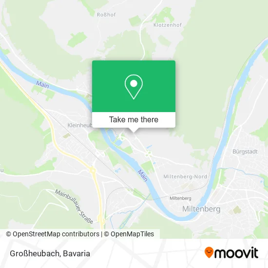 Карта Großheubach