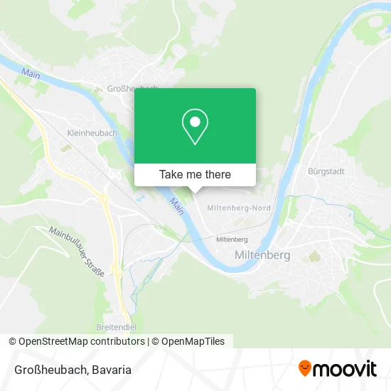 Карта Großheubach