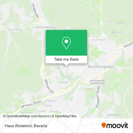 Карта Haus Rosenrot