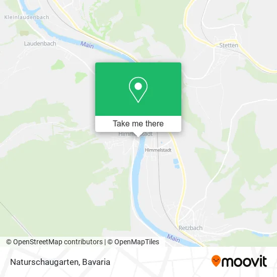 Карта Naturschaugarten