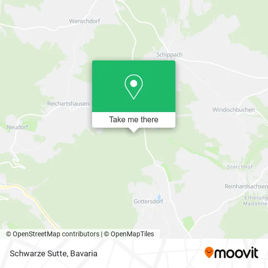 Карта Schwarze Sutte