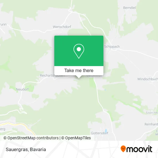 Карта Sauergras