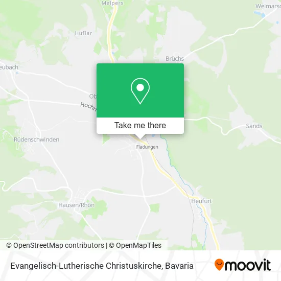Карта Evangelisch-Lutherische Christuskirche