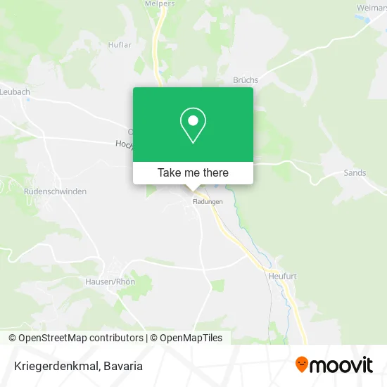 Карта Kriegerdenkmal