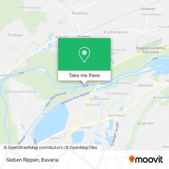 Карта Sieben Rippen