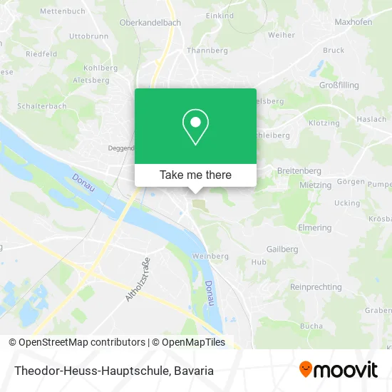 Карта Theodor-Heuss-Hauptschule