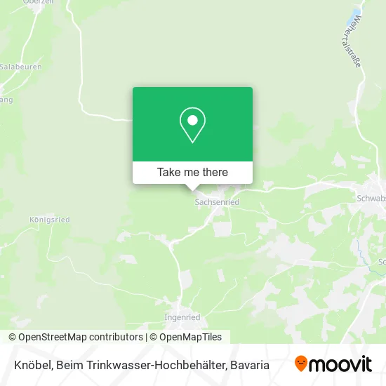 Карта Knöbel, Beim Trinkwasser-Hochbehälter