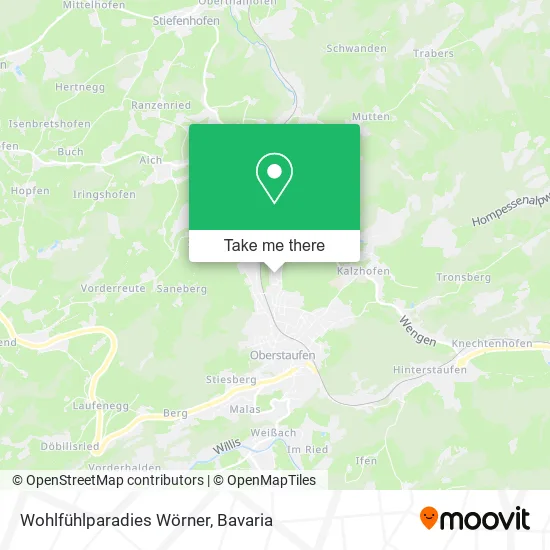 Карта Wohlfühlparadies Wörner