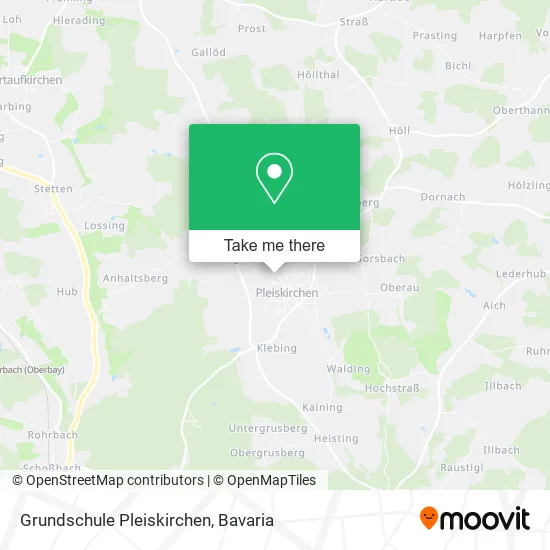 Карта Grundschule Pleiskirchen