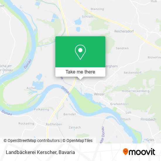 Landbäckerei Kerscher map