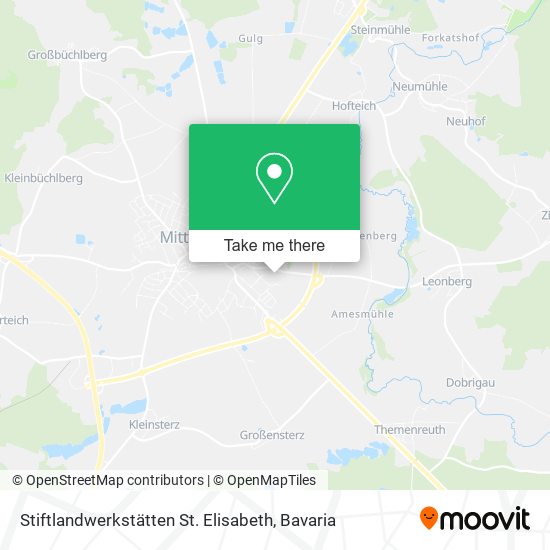 Stiftlandwerkstätten St. Elisabeth map