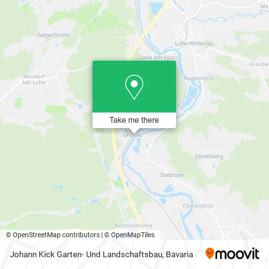 Карта Johann Kick Garten- Und Landschaftsbau