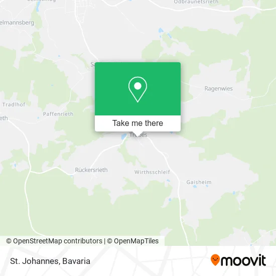 Карта St. Johannes