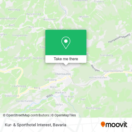 Kur- & Sporthotel Interest map