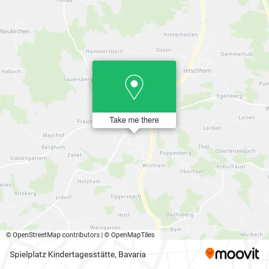Карта Spielplatz Kindertagesstätte
