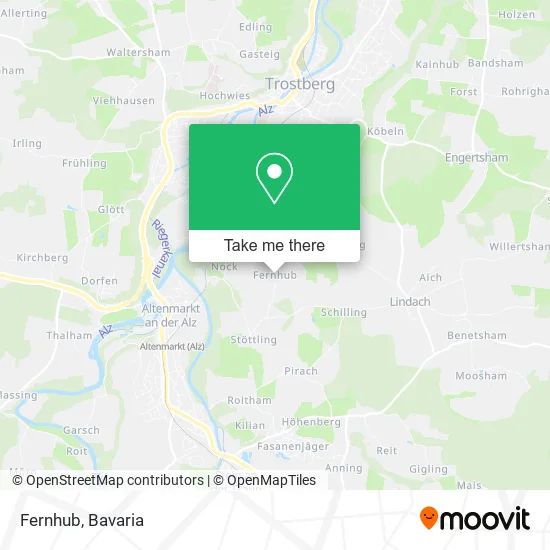Карта Fernhub