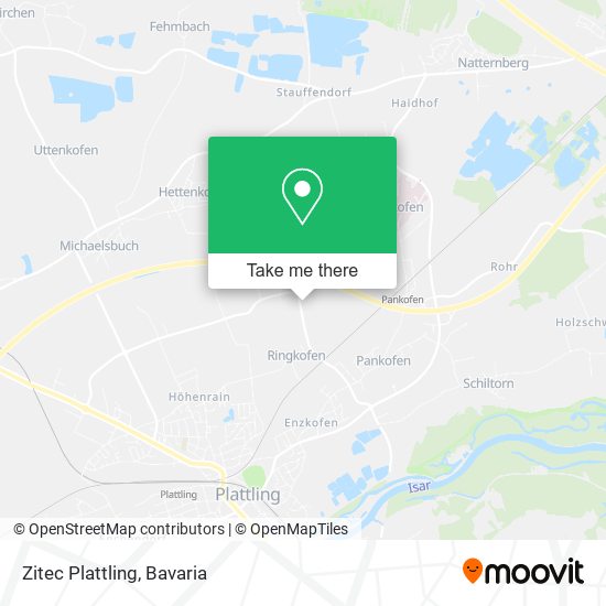 Zitec Plattling map