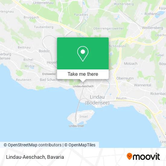 Карта Lindau-Aeschach