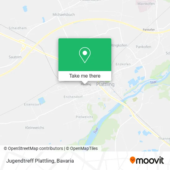 Карта Jugendtreff Plattling