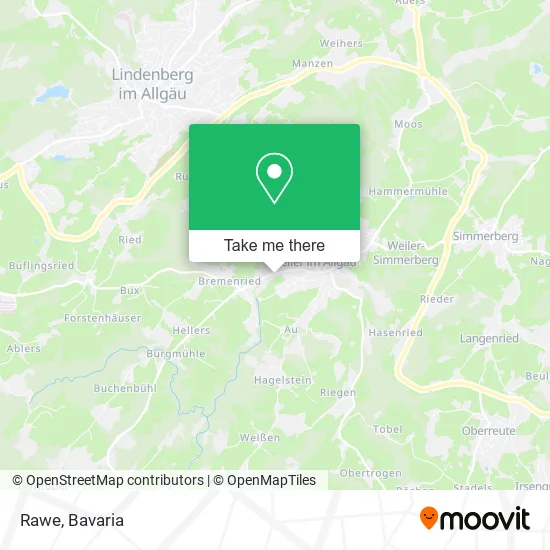 Карта Rawe