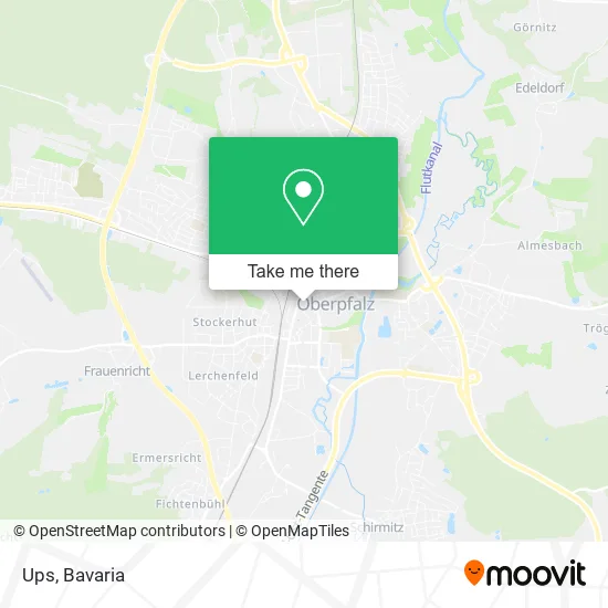 Карта Ups