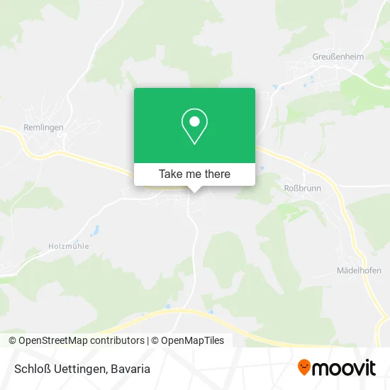 Карта Schloß Uettingen