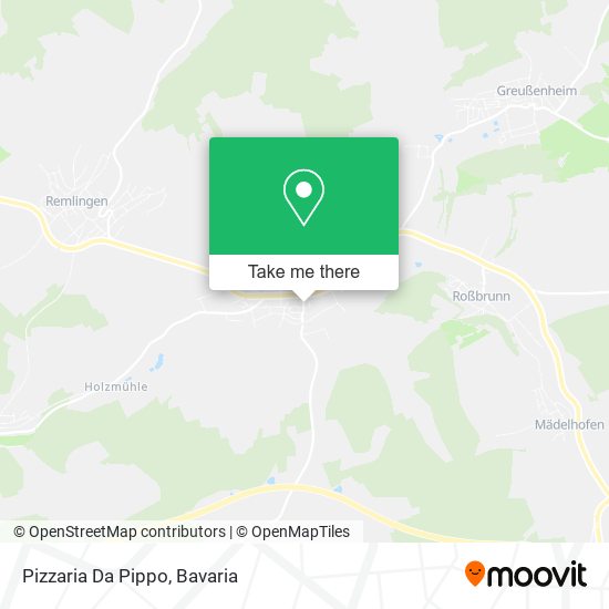 Pizzaria Da Pippo map