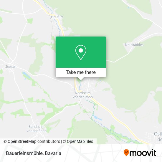 Bäuerleinsmühle map