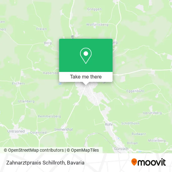 Карта Zahnarztpraxis Schillroth