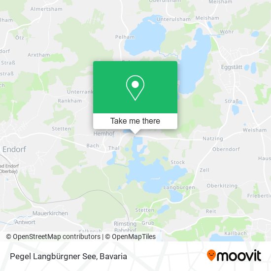 Pegel Langbürgner See map